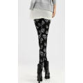 Nahtloser Damen-Leggings mit Skelett Kopf Designs